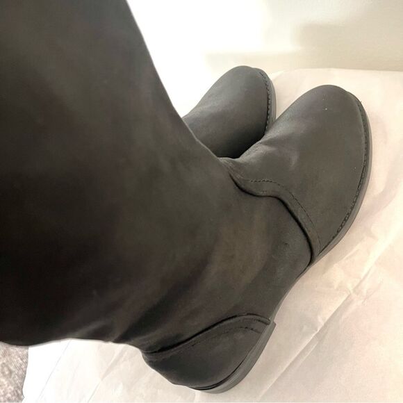 Bella Vita Rebecca Knee High Black Boots With Stretch Size 7 NWOB - Picture 8 of 11